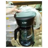 Mr. Coffee 12-Cup Programmable Coffeemaker, Black/Chrome