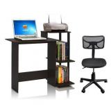 Furinno 11192 efficient home laptop notebook computer desk, & Urban shop swivel mesh chair