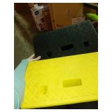 PYLE PCRBDR27 - Car/Truck Curb Ramps - Vehicle Curb-Side Bridge Kit (2-Pcs.)