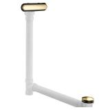 Kohler Clearflow Slotted Overflow Brass Bath Drain
