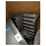 Booda Dome Clean Step Cat Litter Box, Brushed Nickel