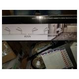 Globe Electric 50 Watt Grayson 6-Light Brushed Steel S-Shape Track Lighting Kit, Bulbs Included