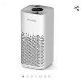 FIWOTTTDA Air Purifier for Home Large Room 1540 ftÂ² Coverage H13 True HEPA Filter Reduce 99.97% of Pet Hair, Smoke, Odor, 5 Wind Speed with Air Quality Monitor, 25dB Quiet for Bedroom Office