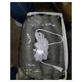 Biddeford Comfort Knit Electric Heated Blanket With Analog Controller, Queen, Steel Grey