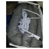 Biddeford Comfort Knit Electric Heated Blanket With Analog Controller, Queen, Steel Grey