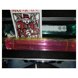 Mah Jong Set In Black Aluminum Case With Pushers