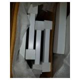 Solid Wood Saddle Counter Stool, Set of 2