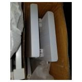 Solid Wood Saddle Counter Stool, Set of 2