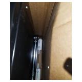 Lorell 2 Drawers Steel Vertical Lockable Filing Cabinet, Black