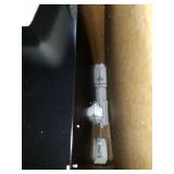 Lorell 2 Drawers Steel Vertical Lockable Filing Cabinet, Black