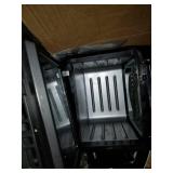 Chefman Multifunctional Digital Air Fryer+ Rotisserie, Dehydrator, Convection Oven, 17 Touch Screen Presets Fry, Roast, Dehydrate & Bake, Auto Shutoff, Accessories Included, XL 10L Family Size, Black