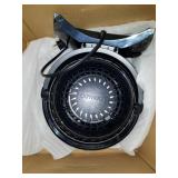 Vornado 7-in 3-Speed Indoor Black Desk Fan