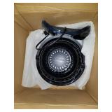 Vornado 7-in 3-Speed Indoor Black Desk Fan