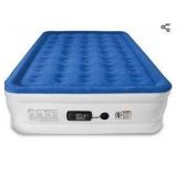soundasleep raised air mattress with built-in pump