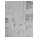 Black Mesh Nesting Office Chair