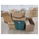 Lot of Lolli Pops Packaging (Clear Plastic Paint Cans, Clear Bags, Mason Style Jars)