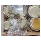 Lot of Lolli Pops Packaging (Clear Plastic Paint Cans, Clear Bags, Mason Style Jars)