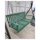 Forrest Green Porch Swing