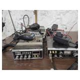 Lot of 4 CB Radios - Variety of Brands See Photos