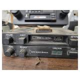 Lot of 4 Old School Vehicle Stereo Units