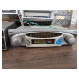 Lot of 4 Old School Vehicle Stereo Units