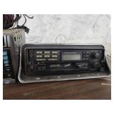 Lot of 4 Old School Vehicle Stereo Units and Power Amplifier