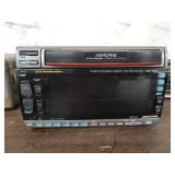 Lot of 4 Old School Vehicle Stereo Units and Power Amplifier