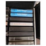 Lot of Classic Cassette Tapes - with Storage Case