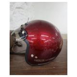 Maroon CL-5 Red Helmet Size M