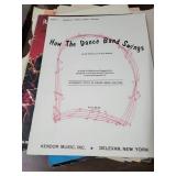 Lot of Vintage Collectible Music