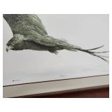 Soaring Eagle. 1977 by George Founds. Golden Eye Editions. 216/650.