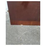 DUNCAN Dinning Room Table with Brass Lion Feet with Casters. Includes 2 Leafs. Check Pictures for More Details