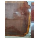 DUNCAN Dinning Room Table with Brass Lion Feet with Casters. Includes 2 Leafs. Check Pictures for More Details