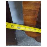 DUNCAN Dinning Room Table with Brass Lion Feet with Casters. Includes 2 Leafs. Check Pictures for More Details