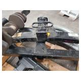 Small Pallet of Tow Hitches and Chevy Crankshaft with the Tubes