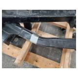 Small Pallet of Tow Hitches and Chevy Crankshaft with the Tubes