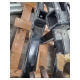 Small Pallet of Tow Hitches and Chevy Crankshaft with the Tubes