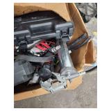 Pallet of Schlage Handles and Locks. PVC Piping fpr Under Sinks. Ratchet Bits and Socket Set. Plug Puller. Casters. .Grease Guns. Power Torch Ratchet Wrenches Nd More