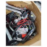 Pallet of Schlage Handles and Locks. PVC Piping fpr Under Sinks. Ratchet Bits and Socket Set. Plug Puller. Casters. .Grease Guns. Power Torch Ratchet Wrenches Nd More