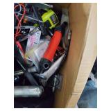 Pallet of Schlage Handles and Locks. PVC Piping fpr Under Sinks. Ratchet Bits and Socket Set. Plug Puller. Casters. .Grease Guns. Power Torch Ratchet Wrenches Nd More