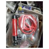 Pallet of Schlage Handles and Locks. PVC Piping fpr Under Sinks. Ratchet Bits and Socket Set. Plug Puller. Casters. .Grease Guns. Power Torch Ratchet Wrenches Nd More