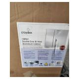 Croydex Halton Double Door Bi-View Aluminium Cabinet