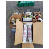 Pallet Full Of Automotive Accessories and Parts. . also Electrical Outlets and Plugs. Headlights and More