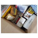 Pallet Full Of Automotive Accessories and Parts. . also Electrical Outlets and Plugs. Headlights and More