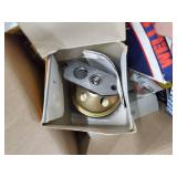 Pallet Full Of Automotive Accessories and Parts. . also Electrical Outlets and Plugs. Headlights and More