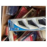 Pallet Full Of Automotive Accessories and Parts. . also Electrical Outlets and Plugs. Headlights and More