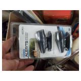 Pallet Full Of Automotive Accessories and Parts. . also Electrical Outlets and Plugs. Headlights and More