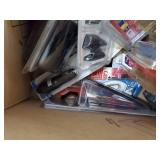 Pallet Full Of Automotive Accessories and Parts. . also Electrical Outlets and Plugs. Headlights and More