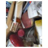 Pallet Full Of Automotive Accessories and Parts. . also Electrical Outlets and Plugs. Headlights and More