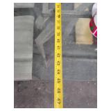 Elegant Metal Frames Glass Top Table. with 4 Chairs. Check Picture For More Details